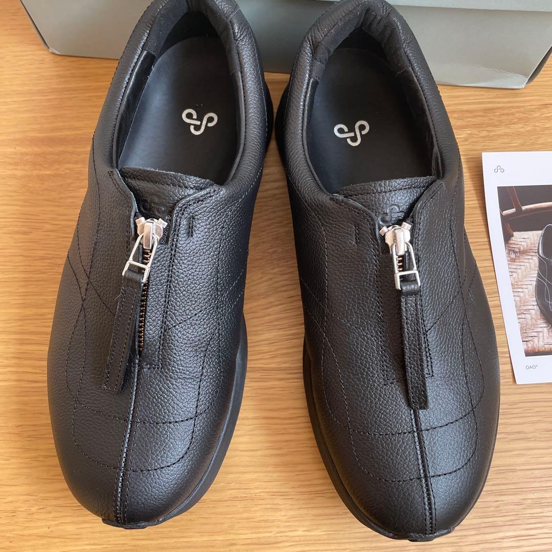 OAO SUNLIGHT CORE レザー スニーカージップビームス試着程度美品