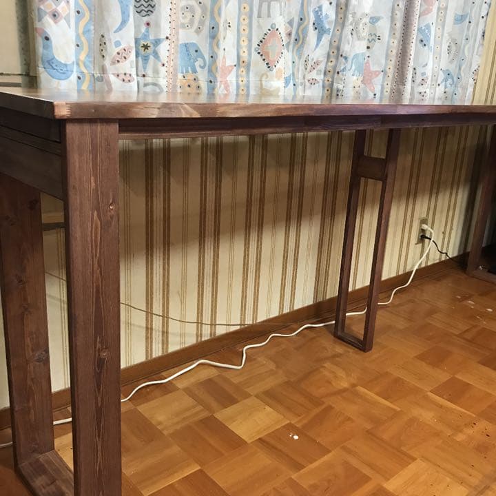 カウンター テーブル 幅235cm パイン集成材