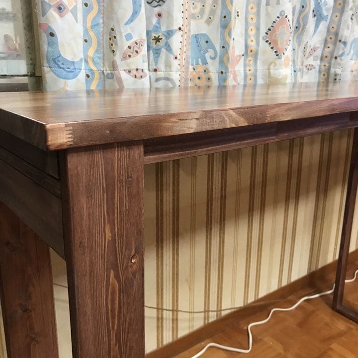 カウンター テーブル 幅235cm パイン集成材