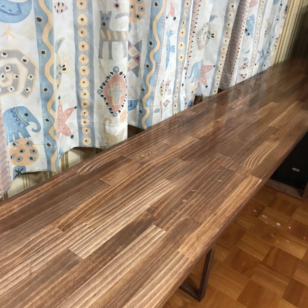 カウンター テーブル 幅235cm パイン集成材