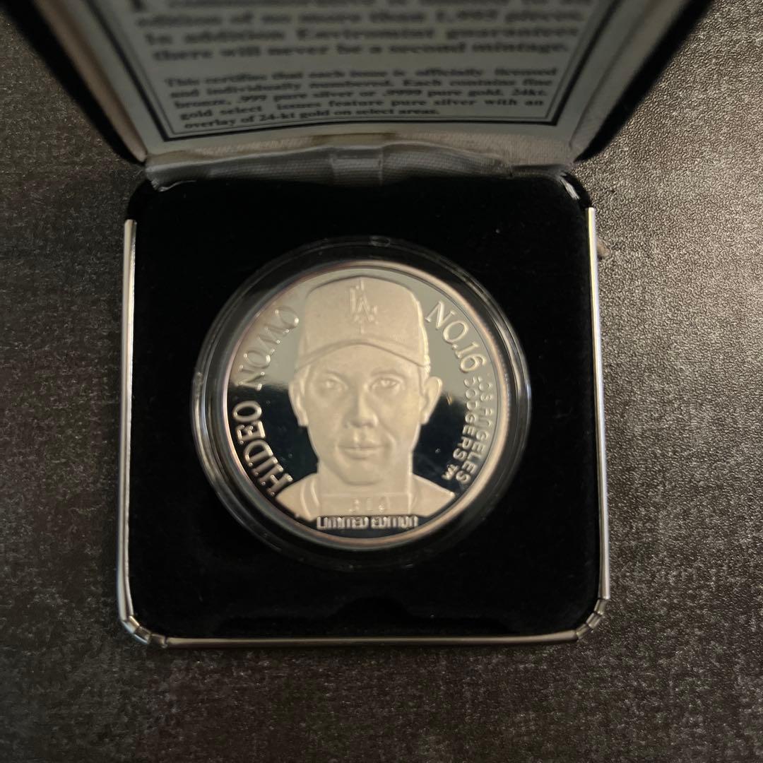 野茂英雄 NO.16 限定メダル