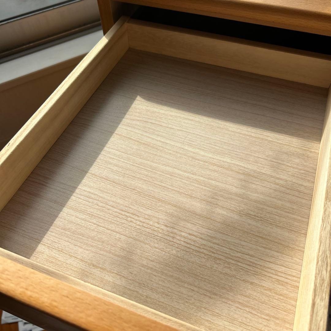 廃盤 FLEUR WAGON フルール 40 デスク ワゴン ISSEIKI