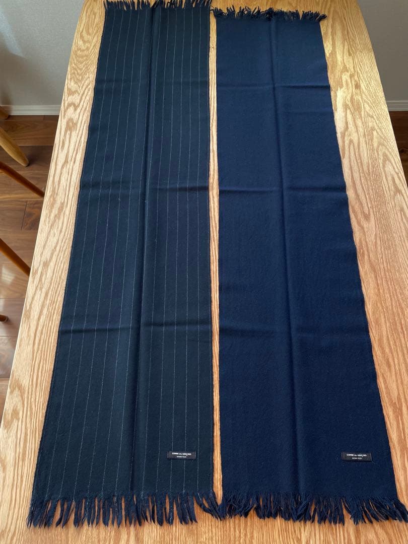 コムデギャルソンオムプリュス　マフラー 2本セット