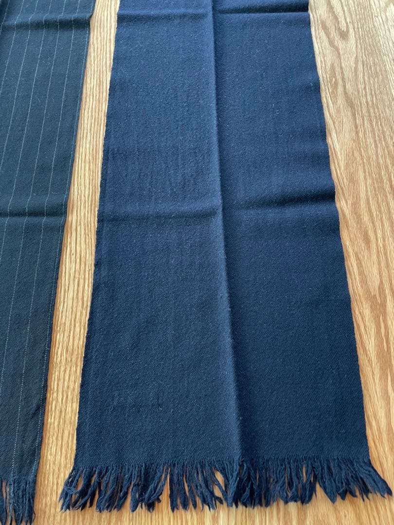 コムデギャルソンオムプリュス　マフラー 2本セット