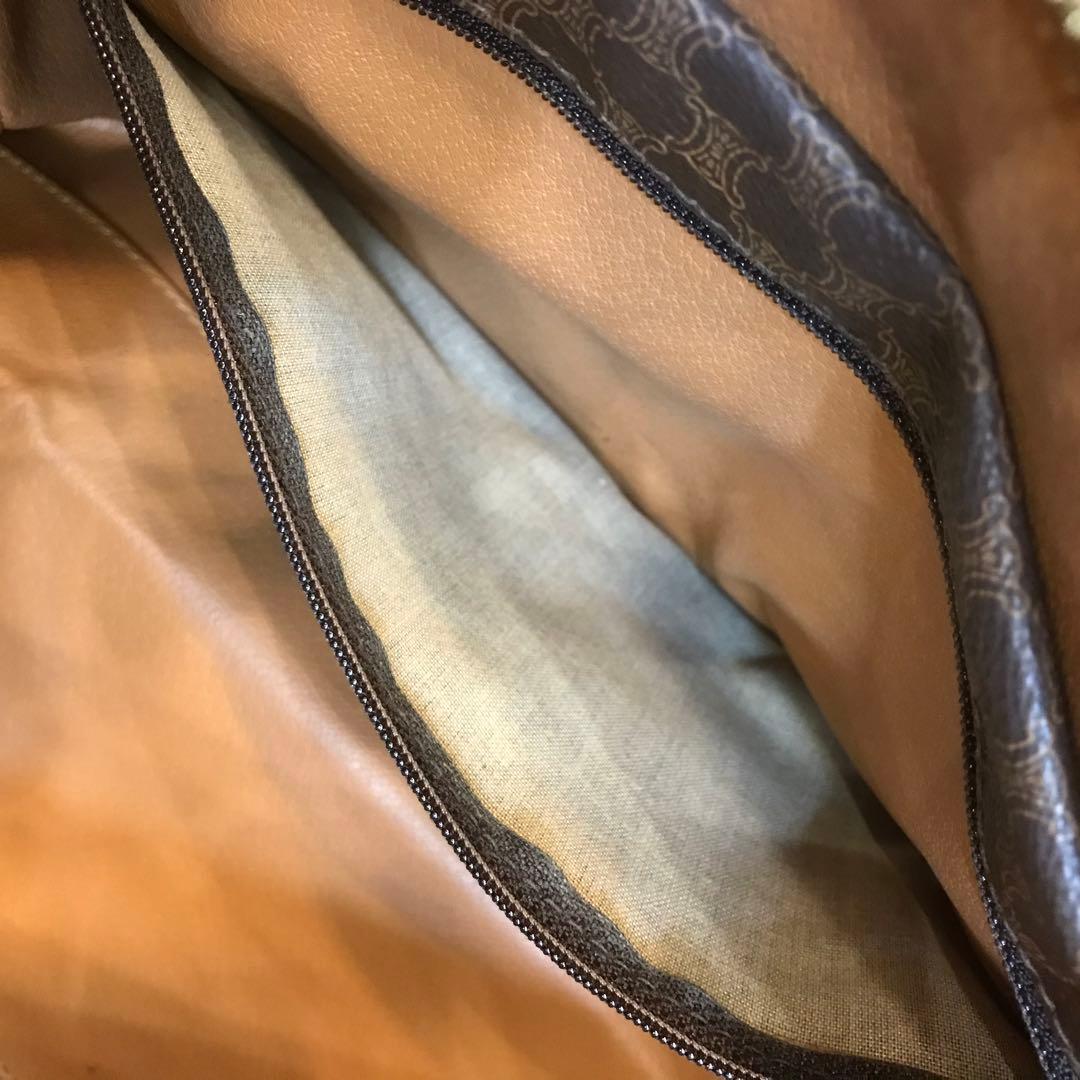 CELINE セリーヌ ボストンバッグ マカダム柄 ヴィンテージ