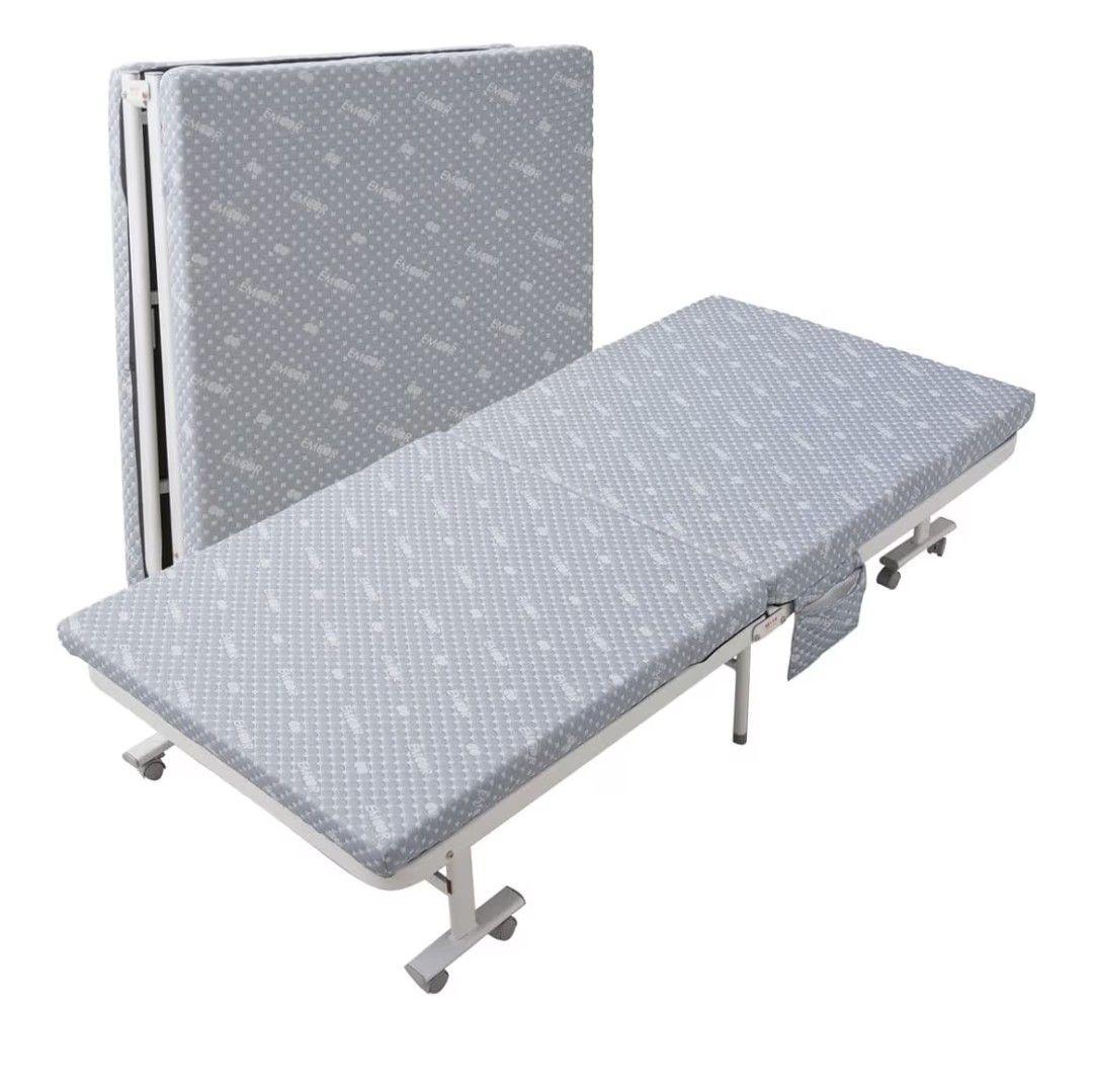 【新品未使用】セミダブル折りたたみベッドハイタイプ