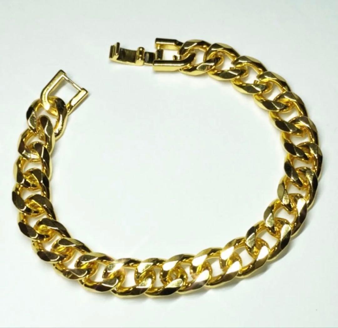 喜平チェーンブレスレット 18K 39g ゴールド キヘイチェーン