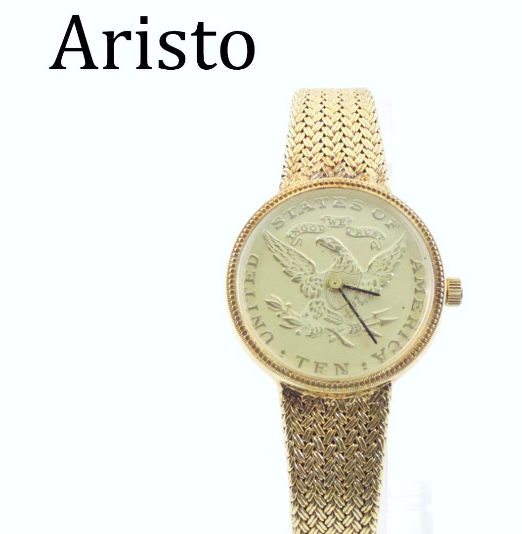 Aristo U.S.A. 10ドル ウォッチ 2針 QZ レディース