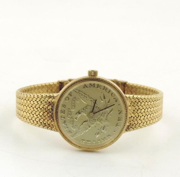 Aristo U.S.A. 10ドル ウォッチ 2針 QZ レディース