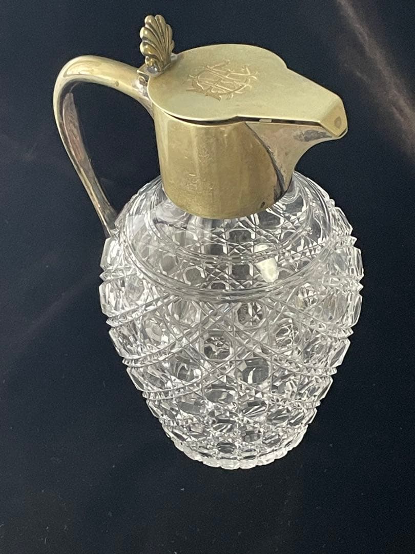 オールドバカラBaccarat★ディアマンピエーリーのワインピッチャー　カラフェ