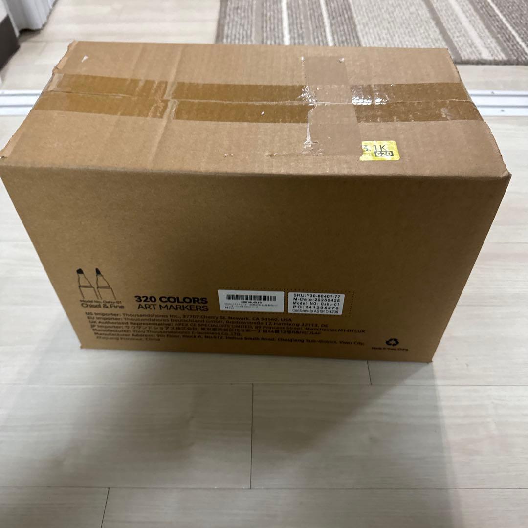 値下げしました！Ohuhuイラストマーカー320色Oahuシリーズ