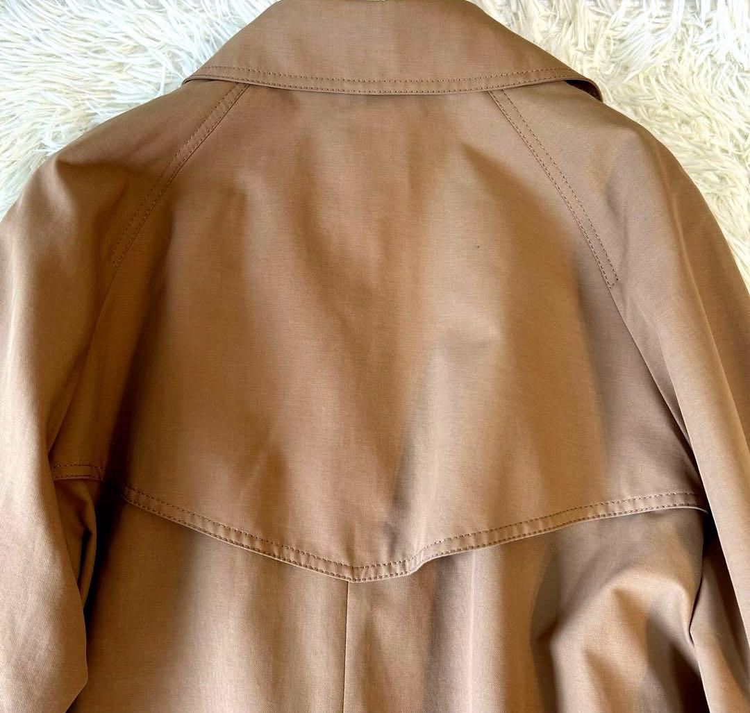 極美品　23区 中村アンさん着用ハイツイストコットンツイル トレンチコート　44