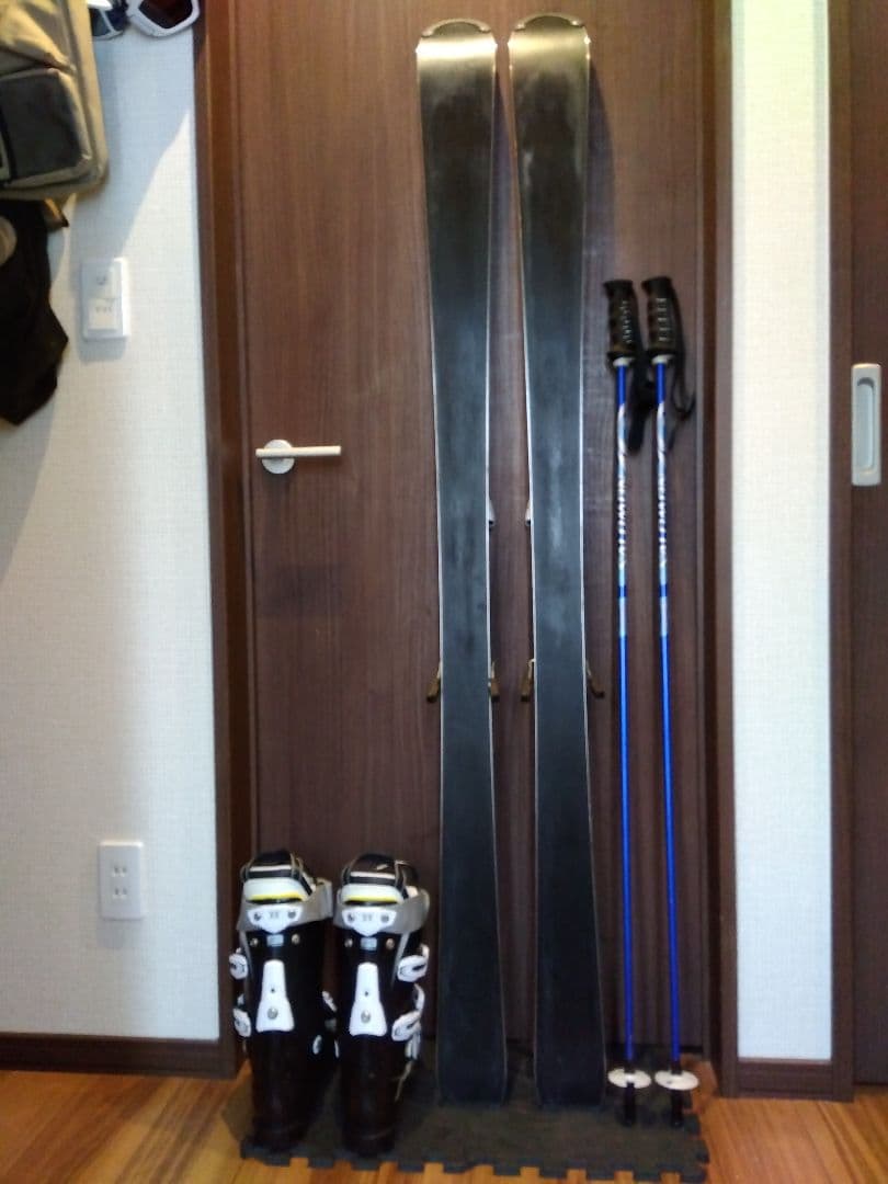 【ハイエンド】SALOMON/メンズ用/スキーセット/メンテ・WAX済み✔