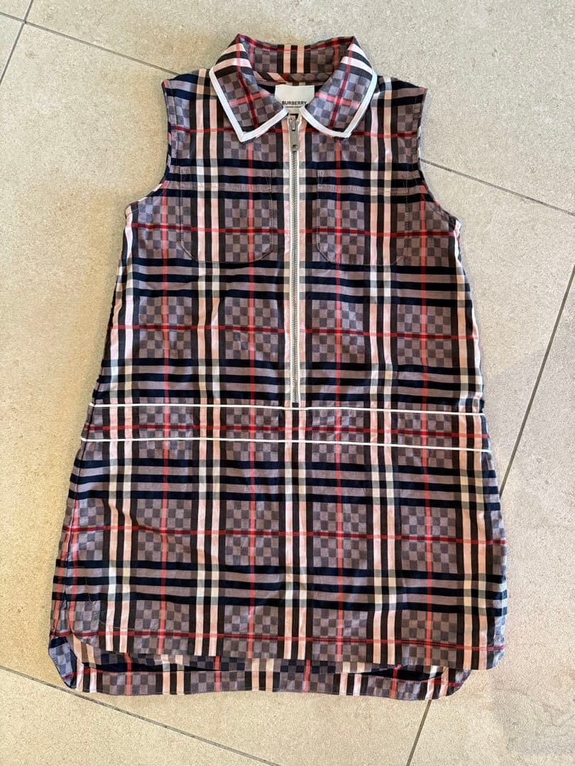 バーバリー　キッズ　ワンピース　ノースリーブ　6Y　116cm