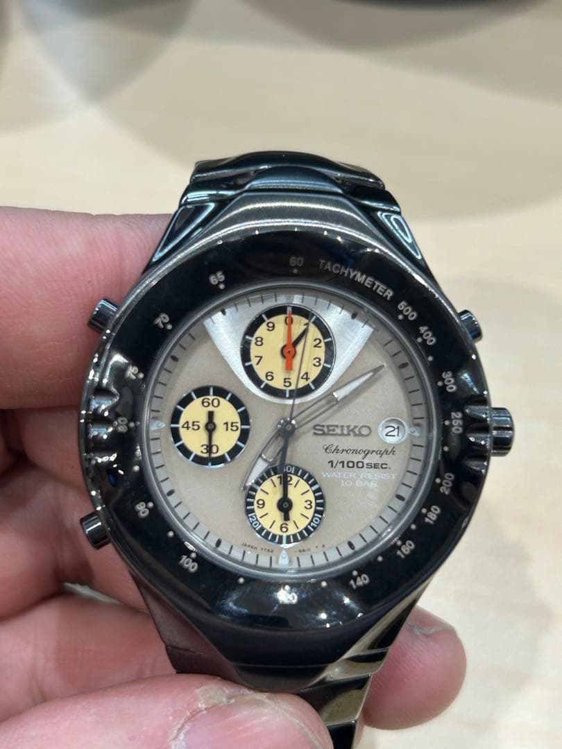 SEIKO 7T52-6B20 ジウジアーロ マッキナスポルティーバ 90s