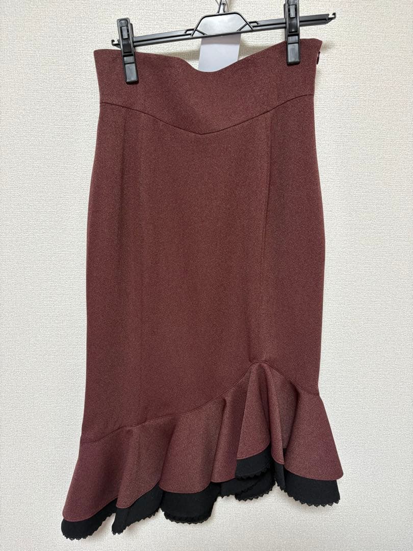 NO.S PROJECT スカート 赤 LL ノスプロ