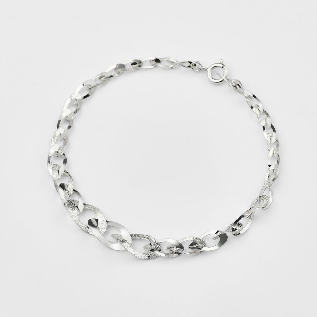 agete シルバーブレスレット