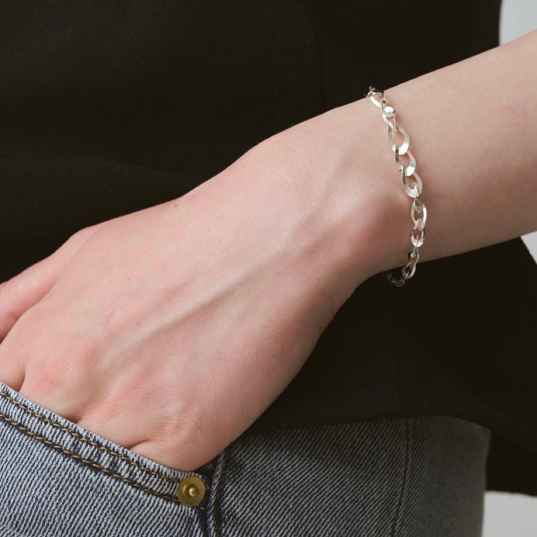 agete シルバーブレスレット