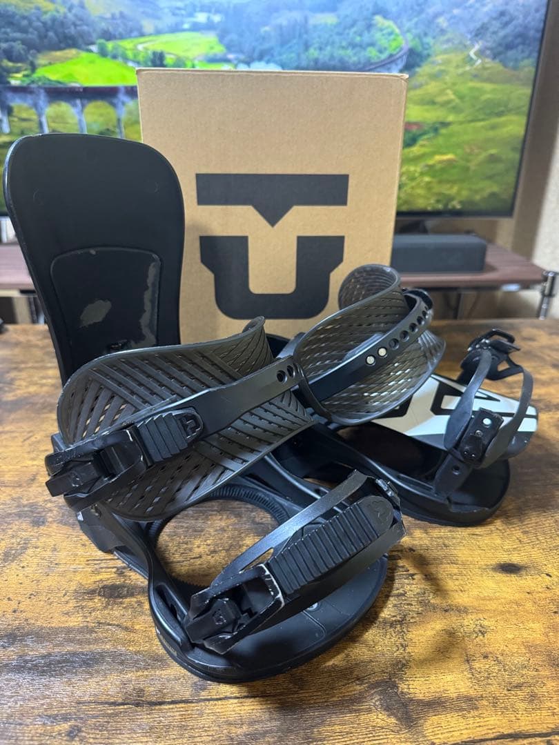 UNION ATLAS PRO スノーボード ビンディング ブラック