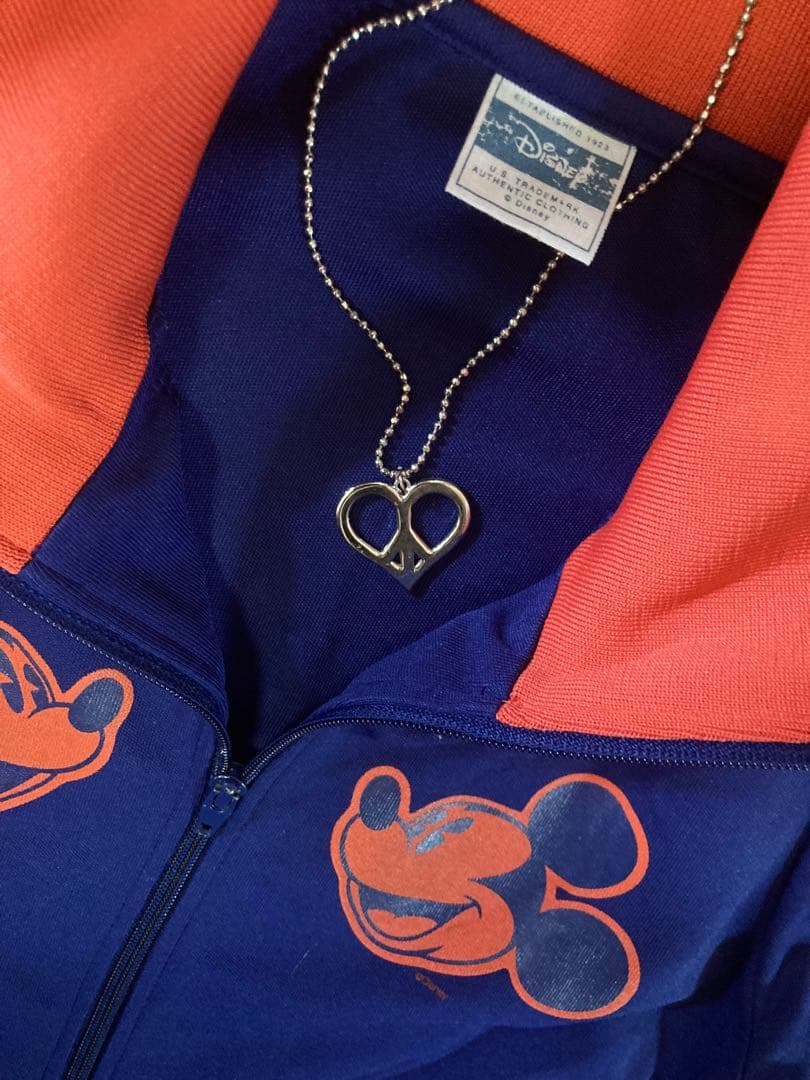 レア✴︎00s2本線ミッキートラックジャケットy2k古着屋フェアリーグランジロック