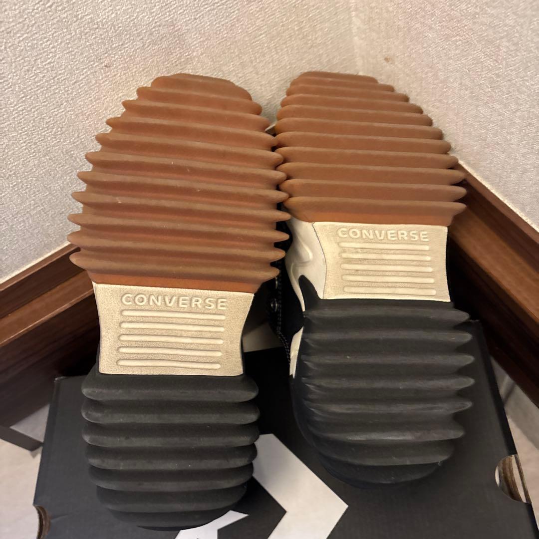 コンバースランスターモーション　ローカット黒22.5センチ