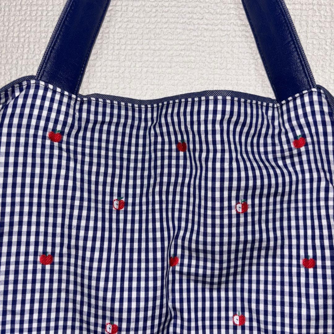 Familiar　ファミリア 70周年 デニムバッグ ファミちゃんリアちゃん