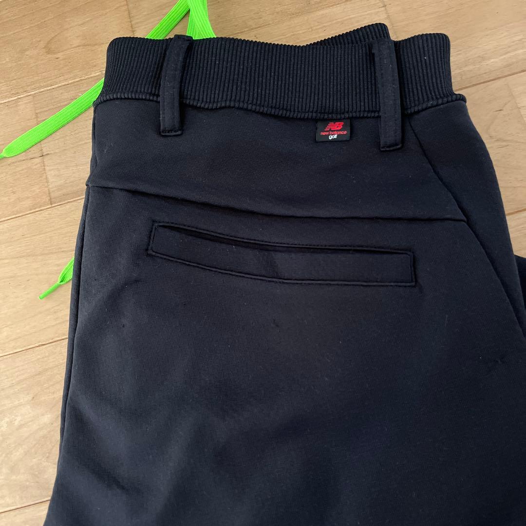 New Balance 黒ゴルフウェア　セットアップメンズ