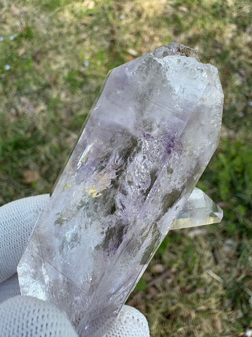 【匿名配送】ブランドバーグ産 陥入アメジスト