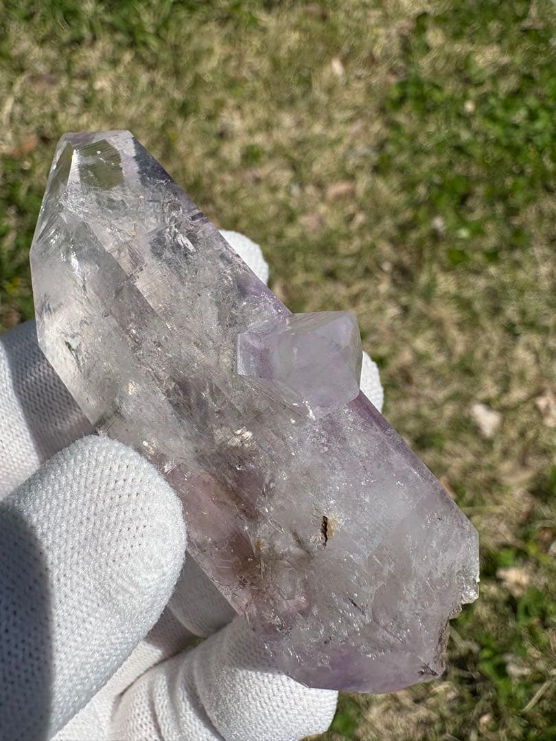 【匿名配送】ブランドバーグ産 陥入アメジスト