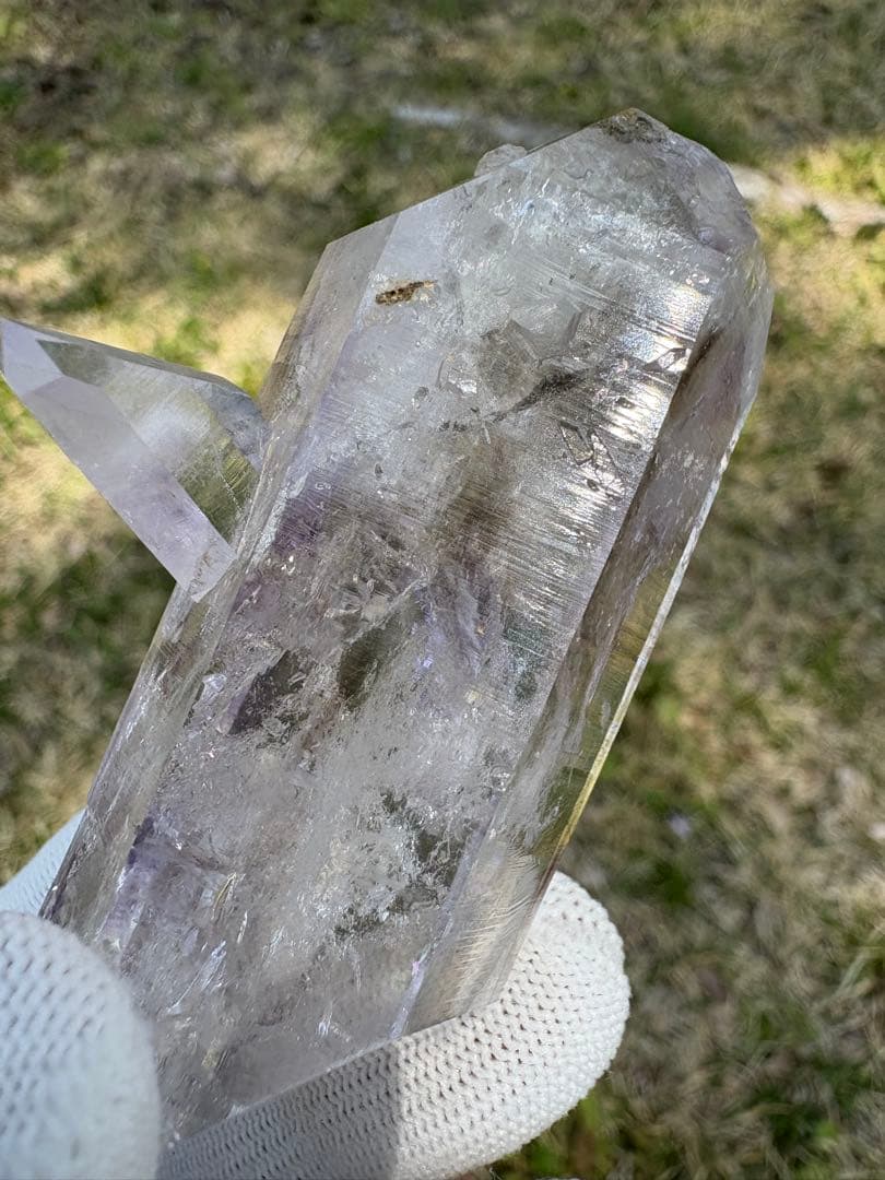 【匿名配送】ブランドバーグ産 陥入アメジスト