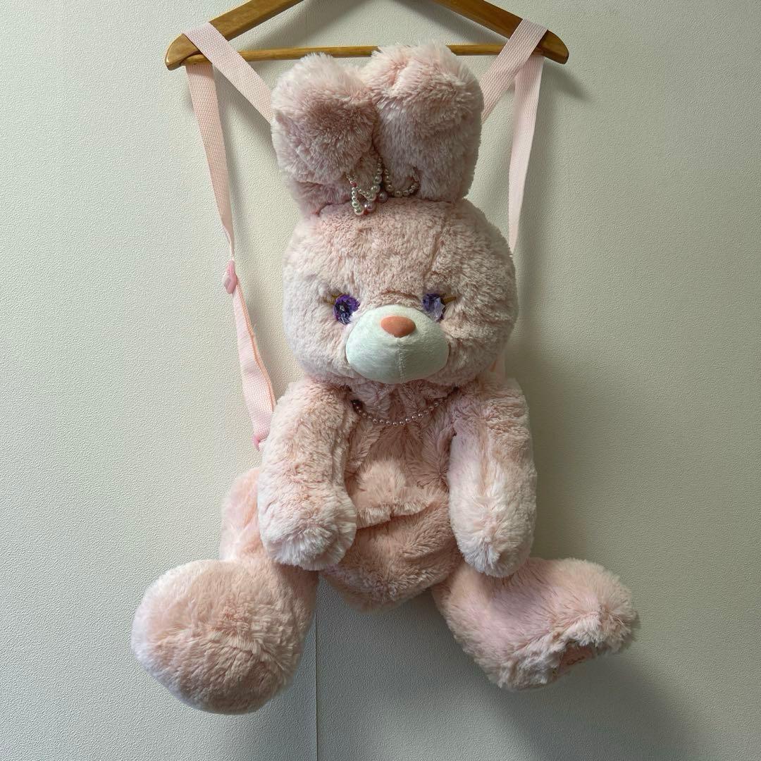 新品　SWIMMER スイマー　うさぎぬいぐるみリュック　ピンク