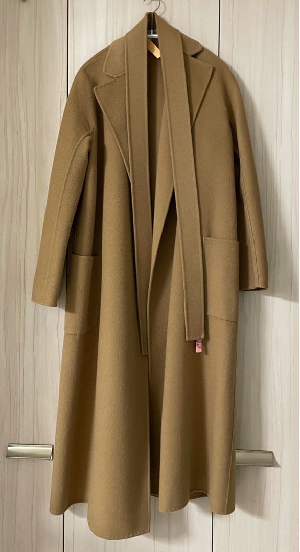 ☆美品☆Deuxieme Classe／Ailes ウールカシミヤリバーコート