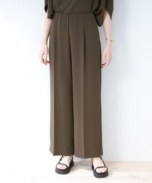 新品未使用品【INDIVI】ジャケット＋ワイドパンツ S　 白　ホワイト