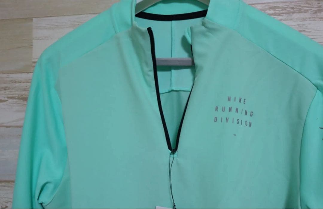 NIKE ナイキ ランニング　ディビジョン　ハーフジップ　ロングスリーブシャツ