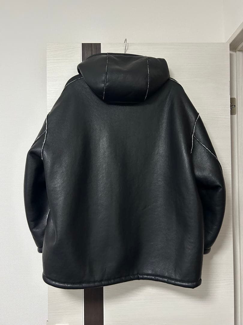 NKNIT ★ Vegan Mouton Hooded Zip Jacket