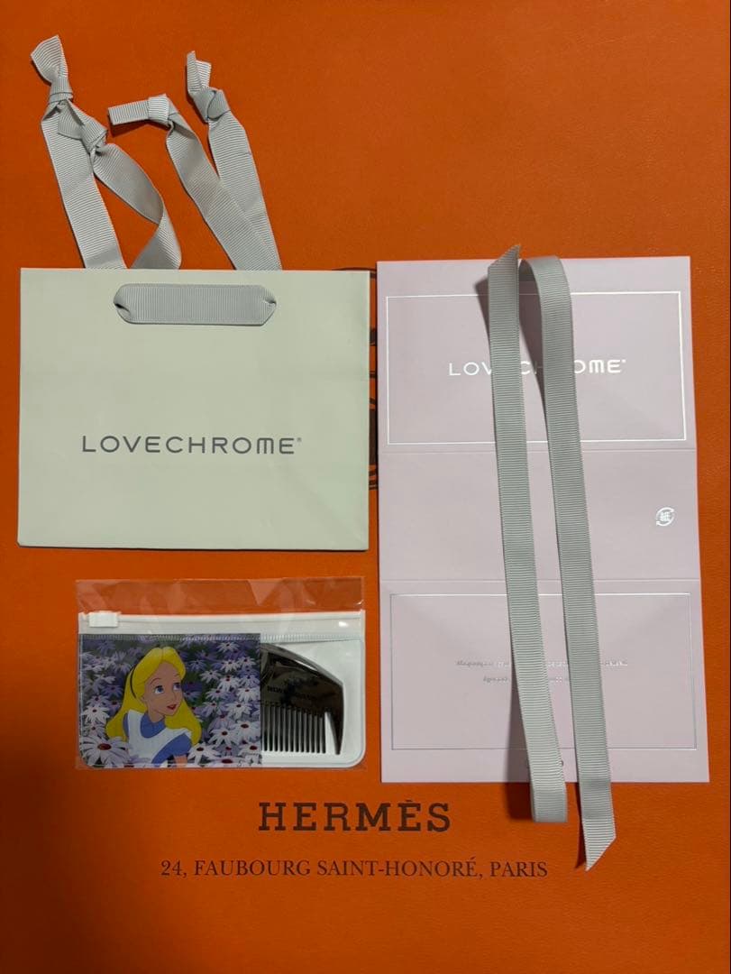 【新品希少】ラブクロムディズニーふしぎの国のアリスK24GPツキ ブラックコーム