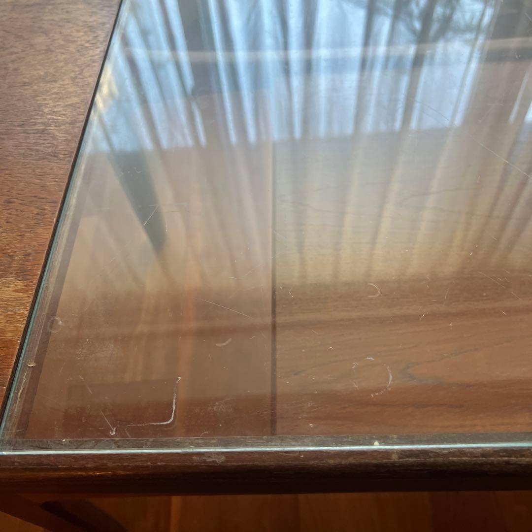 G-plan木製ガラスローテーブル 中型