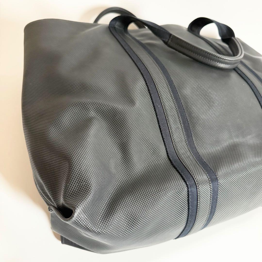 極美品　ボッテガヴェネタ　マルコポーロ　PVC 黒トートバッグ　A4 ビジネス