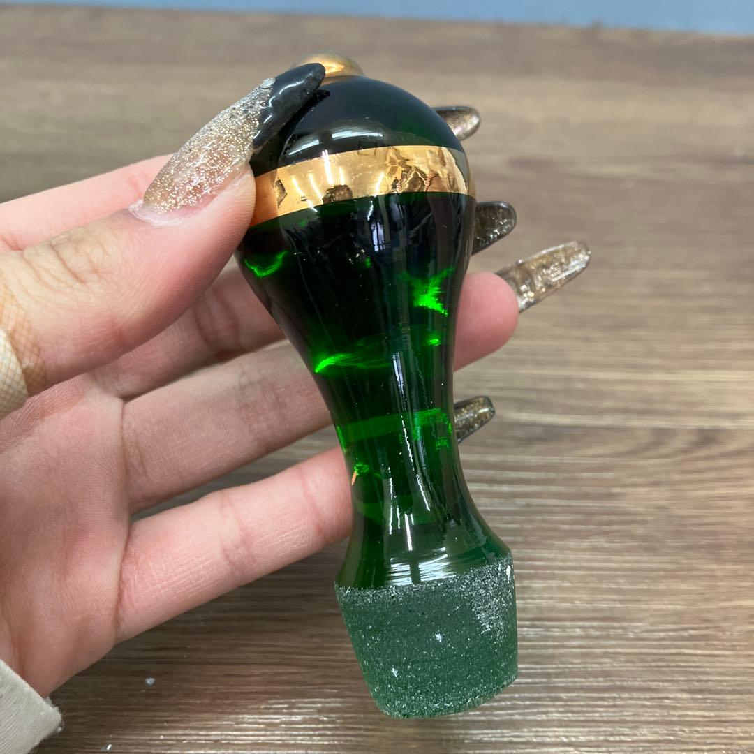 E-1 ボヘミアンガラス デキャンタ ショットグラス 6客セット 食器