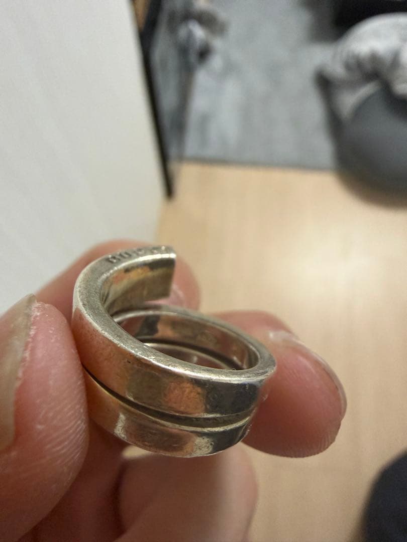 さ*き様 GUCCI シルバー925リング　指輪