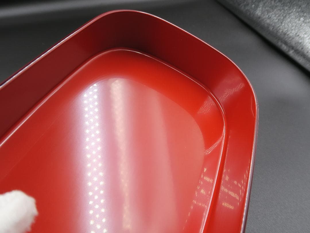 【輪島塗】曲げわっぱ弁当箱 塩徳屋漆器店 溜塗内朱塗 一客 天然木 共箱