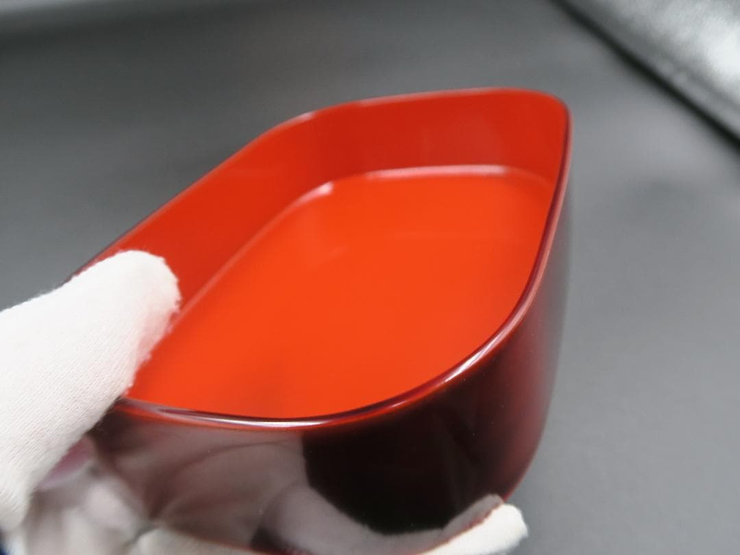 【輪島塗】曲げわっぱ弁当箱 塩徳屋漆器店 溜塗内朱塗 一客 天然木 共箱