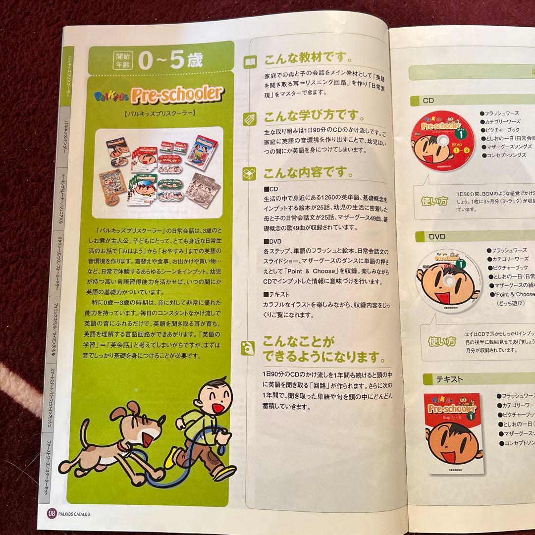 アオイ　フォロー割有　パルキッズ　Pre-schoolerのみ　幼児教材