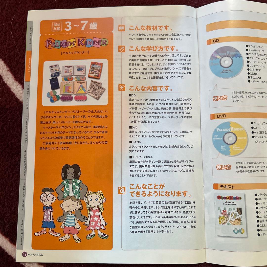 アオイ　フォロー割有　パルキッズ　Pre-schoolerのみ　幼児教材