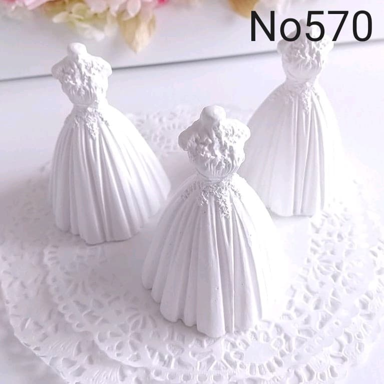 アロマストーンウェディングドレスアロマストーン3体セット