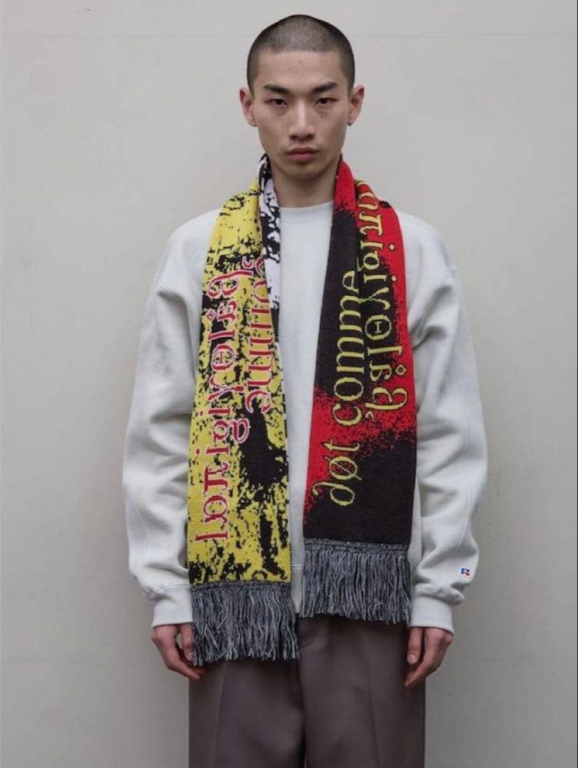 小物 bal JACQUARD KNIT SOCCER SCARF MULTI