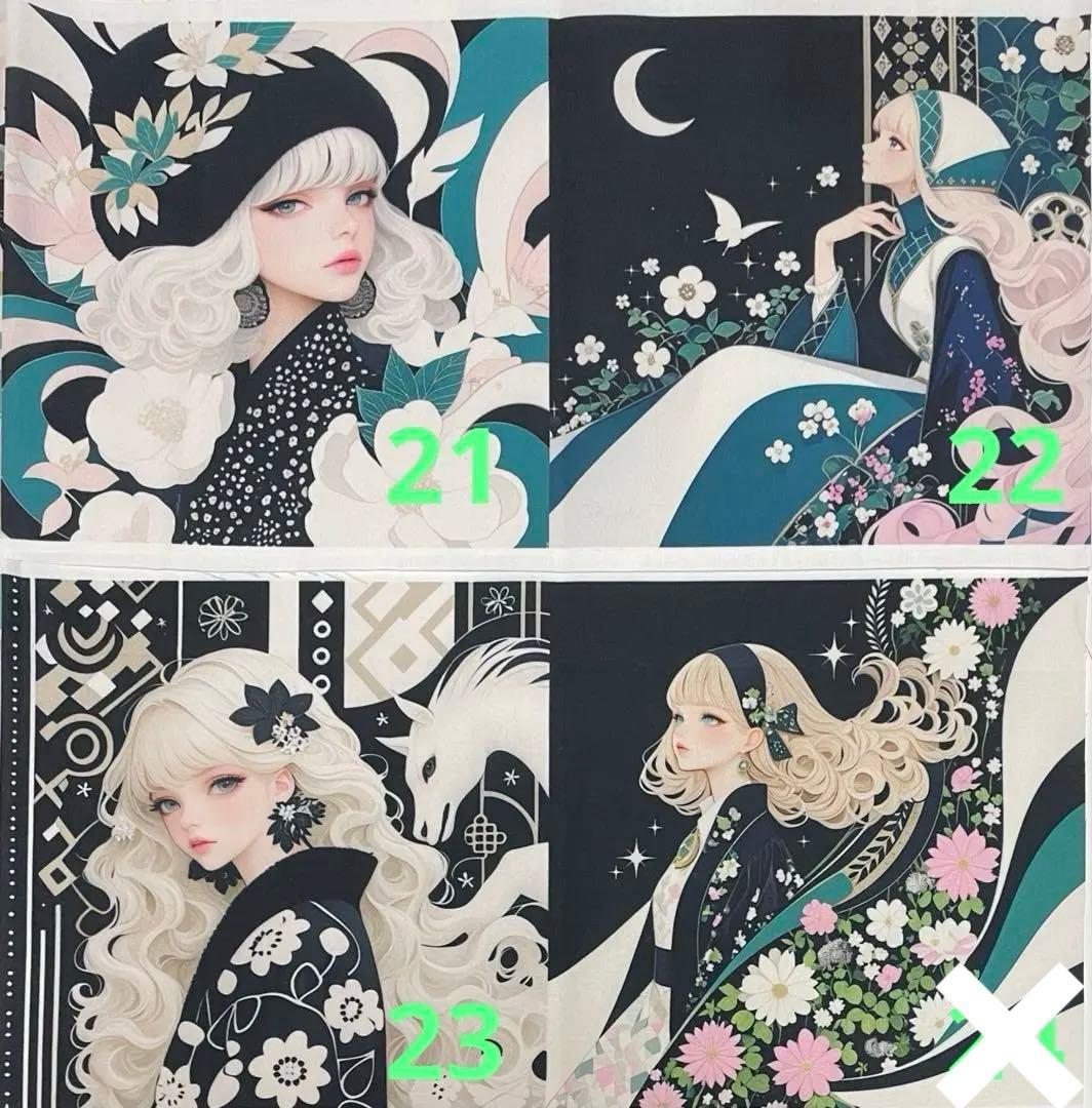 フラットポーチ☆ハンカチ☆ハンドメイド☆オーダーページ【97】