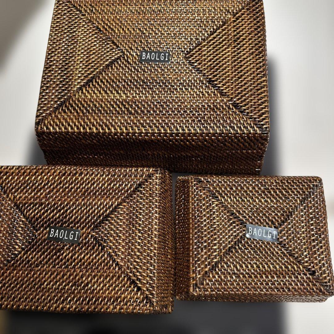 BAOLGI バスケット 3個セット