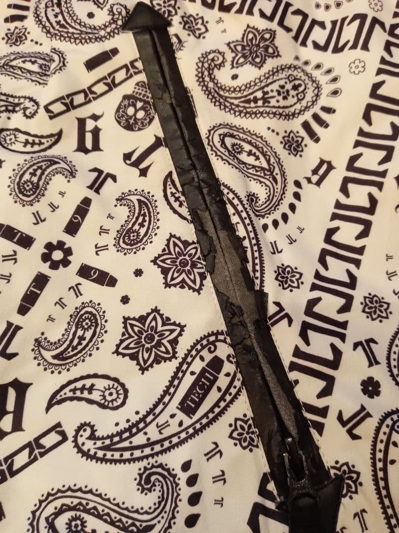 最終 TECHNINE バンダナ柄 スタジャン 激シブ スノーボードウェア S