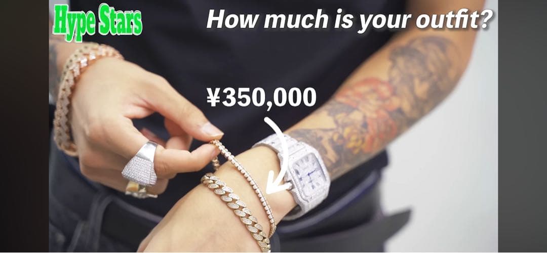 【LEX着用タイプ】 AVALANCHE バケットダイヤ テニスネックレス